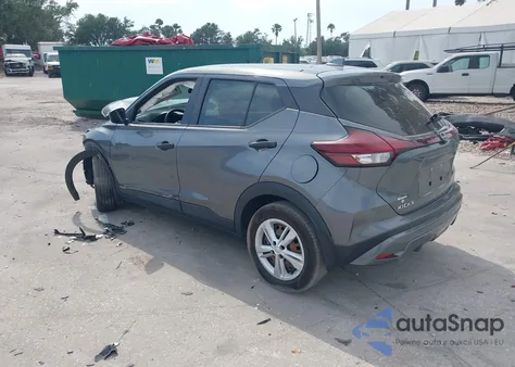 2022 Nissan Kicks S Xtronic Cvt из США, поврежденный, VIN 3N1CP5BV3NL517739